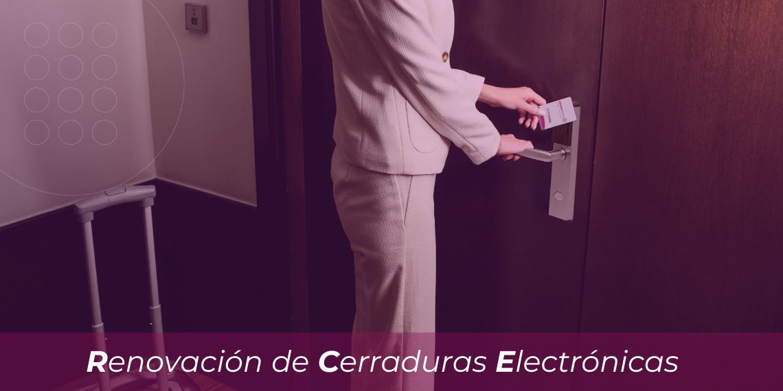 Conoce las claves para renovar tus cerraduras electrónicas