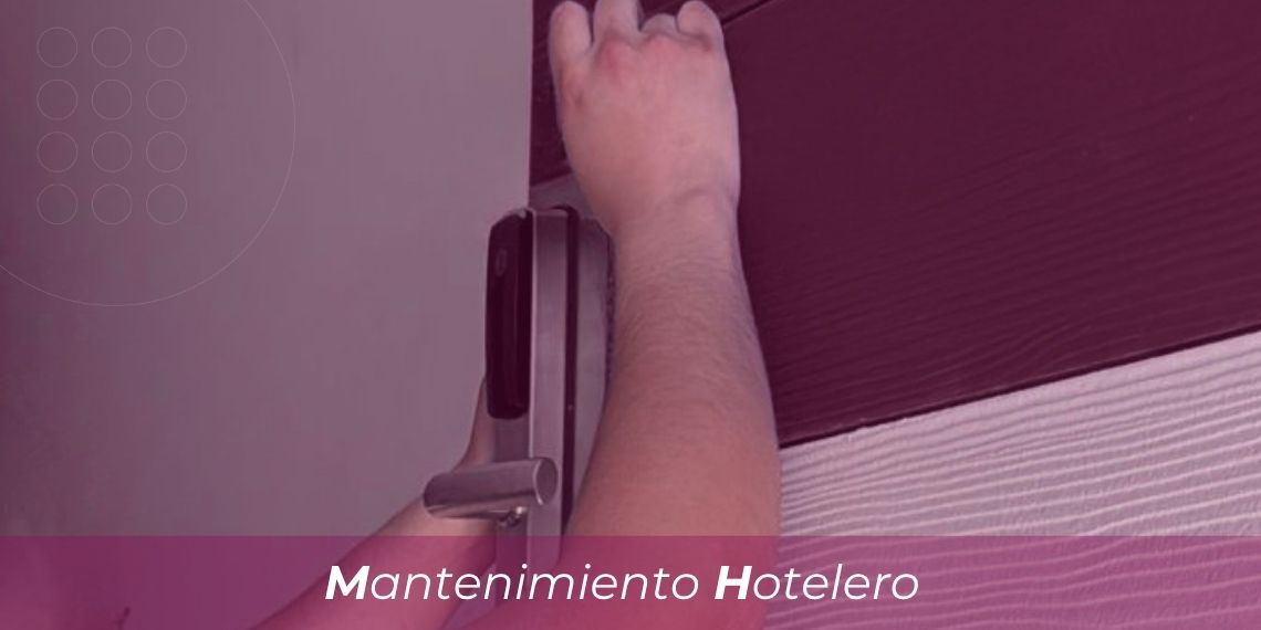 Mantenimiento de cerraduras electrónicas en hoteles